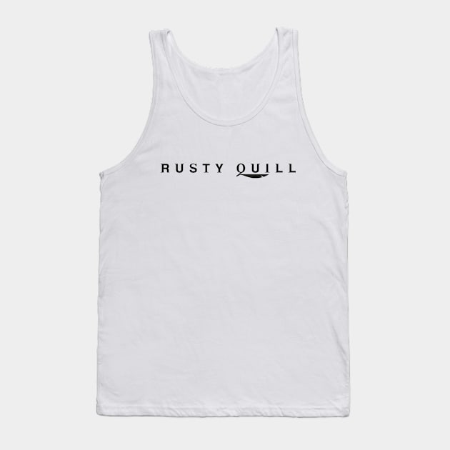 RQ Wordmark (Light Print) Tank Top by Rusty Quill